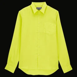 Vilebrequin Men Linen Shirt Solid*Men Shirts