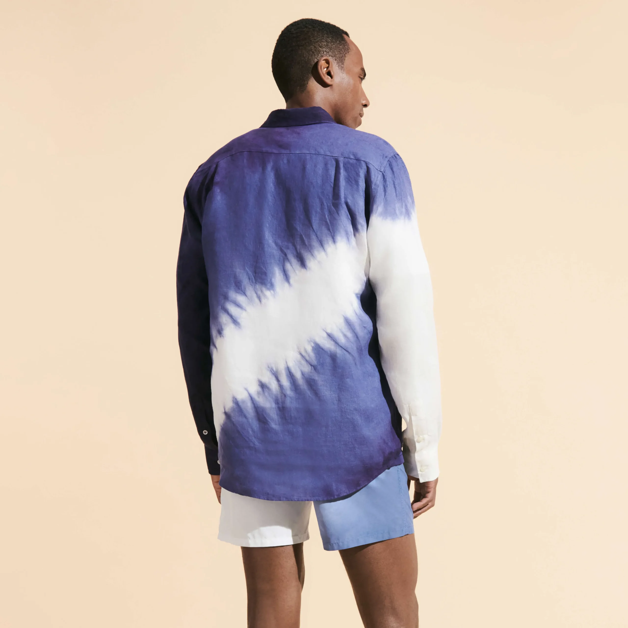 Vilebrequin Men Linen Shirt Tie & Dye*Men Shirts