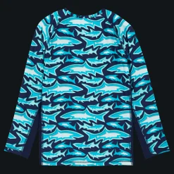Vilebrequin Men Long Sleeves Rashguard Requins 3D*Men Rashguards