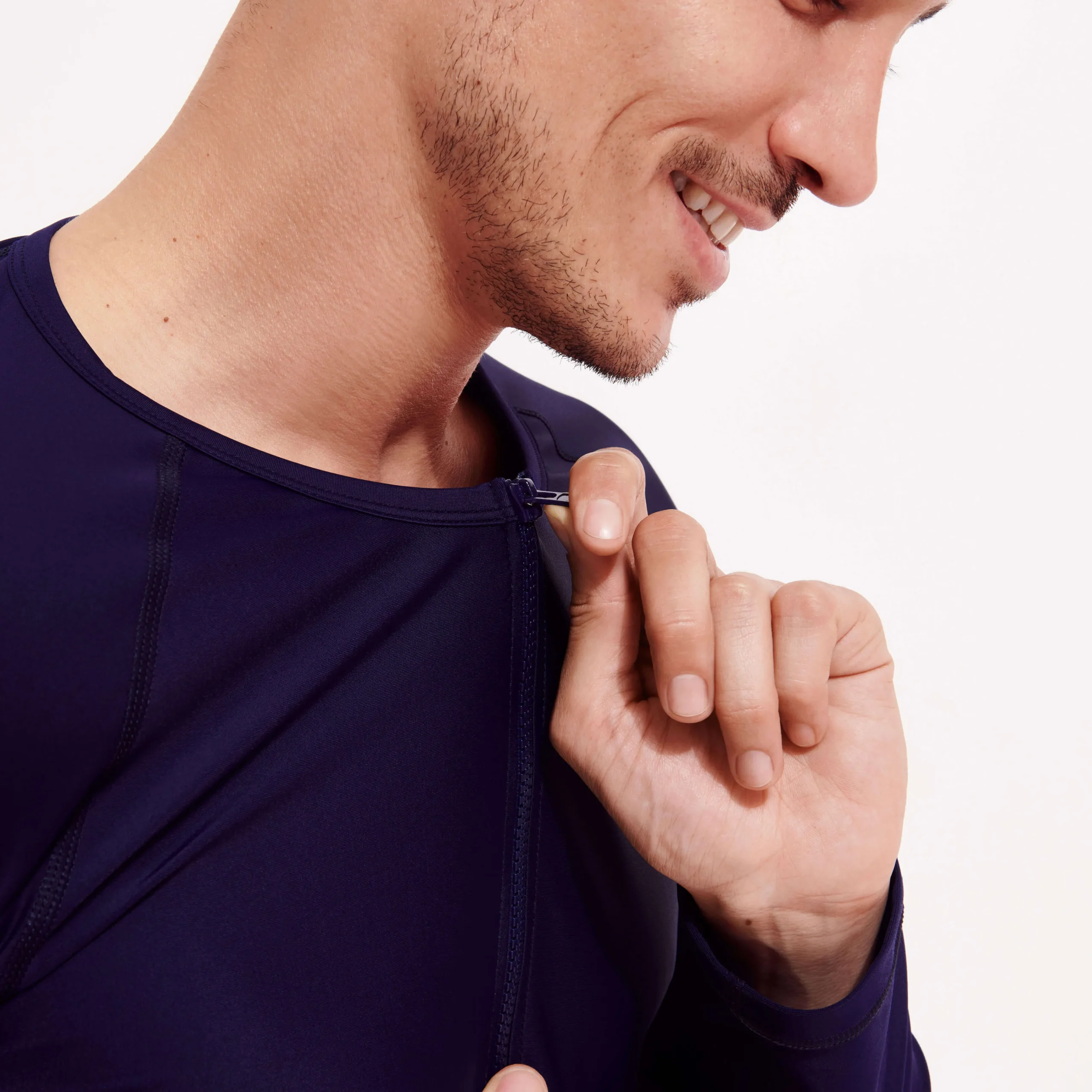 Vilebrequin Men Long Sleeves Zipper Rashguard Solid*Men Rashguards