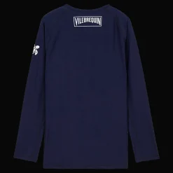 Vilebrequin Men Long Sleeves Zipper Rashguard Solid*Men Rashguards