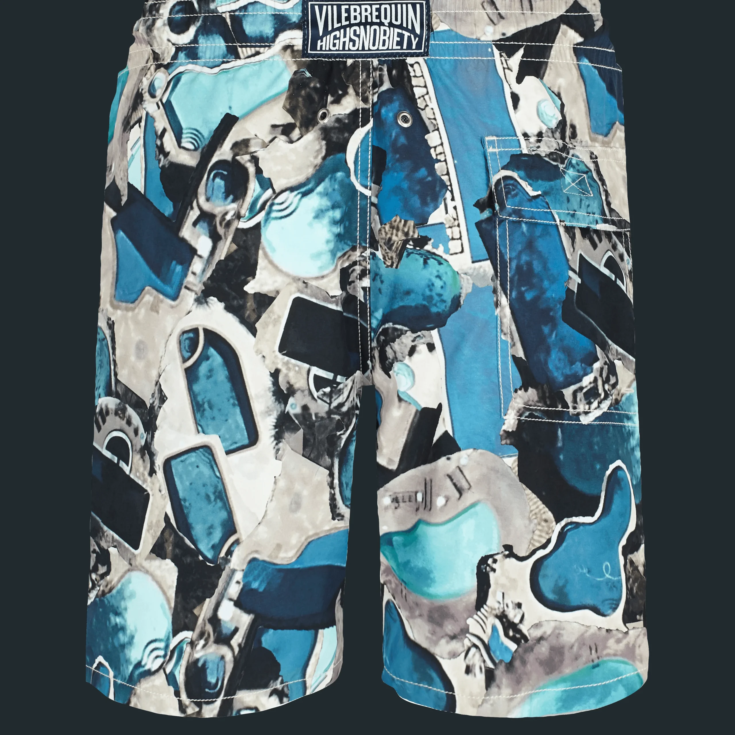 Vilebrequin Men Long Swim Trunks Californian Pool Dogtown - X Highsnobiety*Men The Long