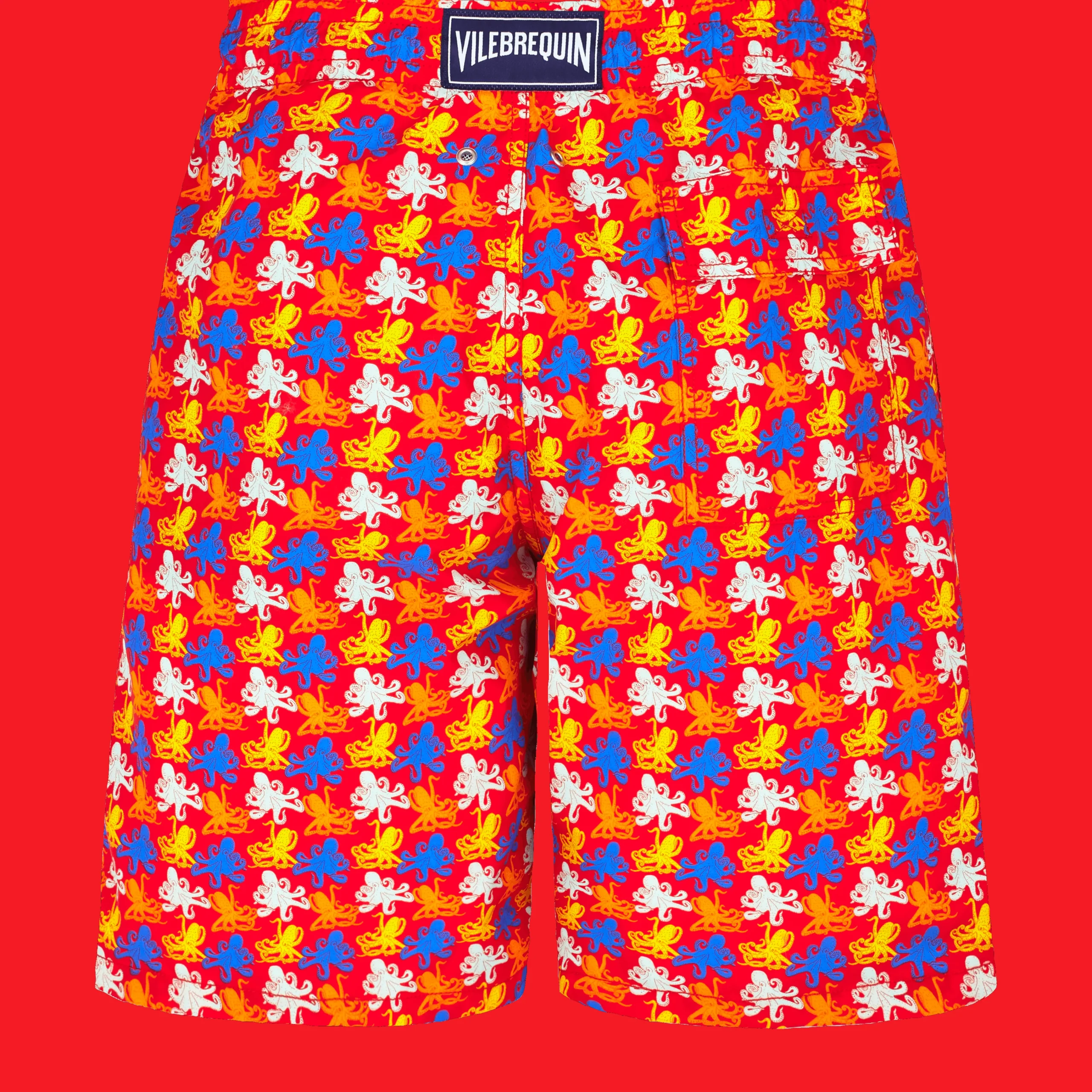 Vilebrequin Men Long Swim Trunks Micro Poulpes*Men The Long