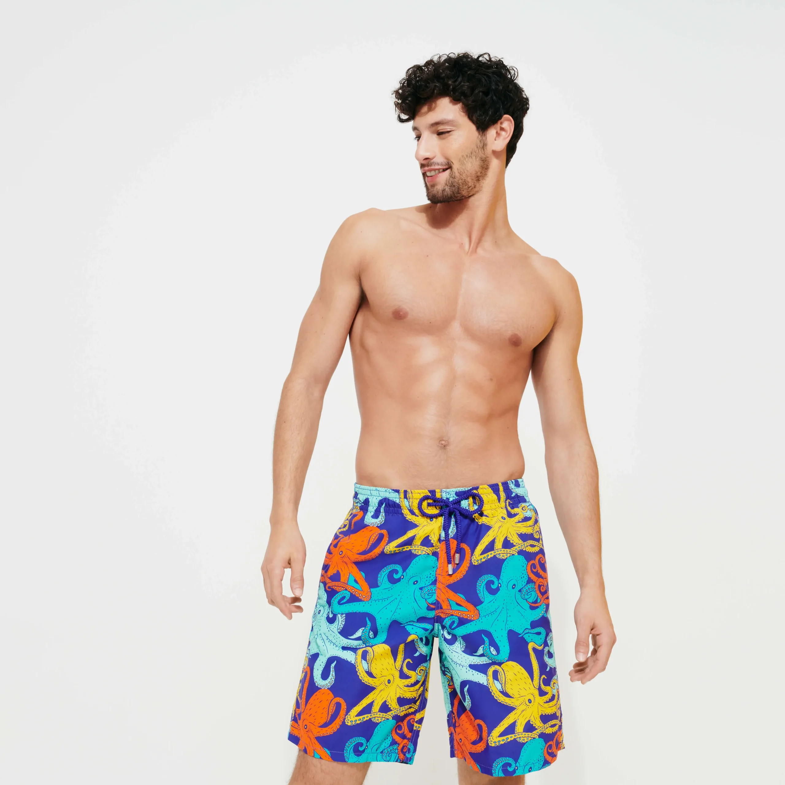 Vilebrequin Men Long Swim Trunks Octopussy*Men The Long