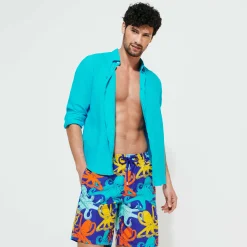 Vilebrequin Men Long Swim Trunks Octopussy*Men The Long
