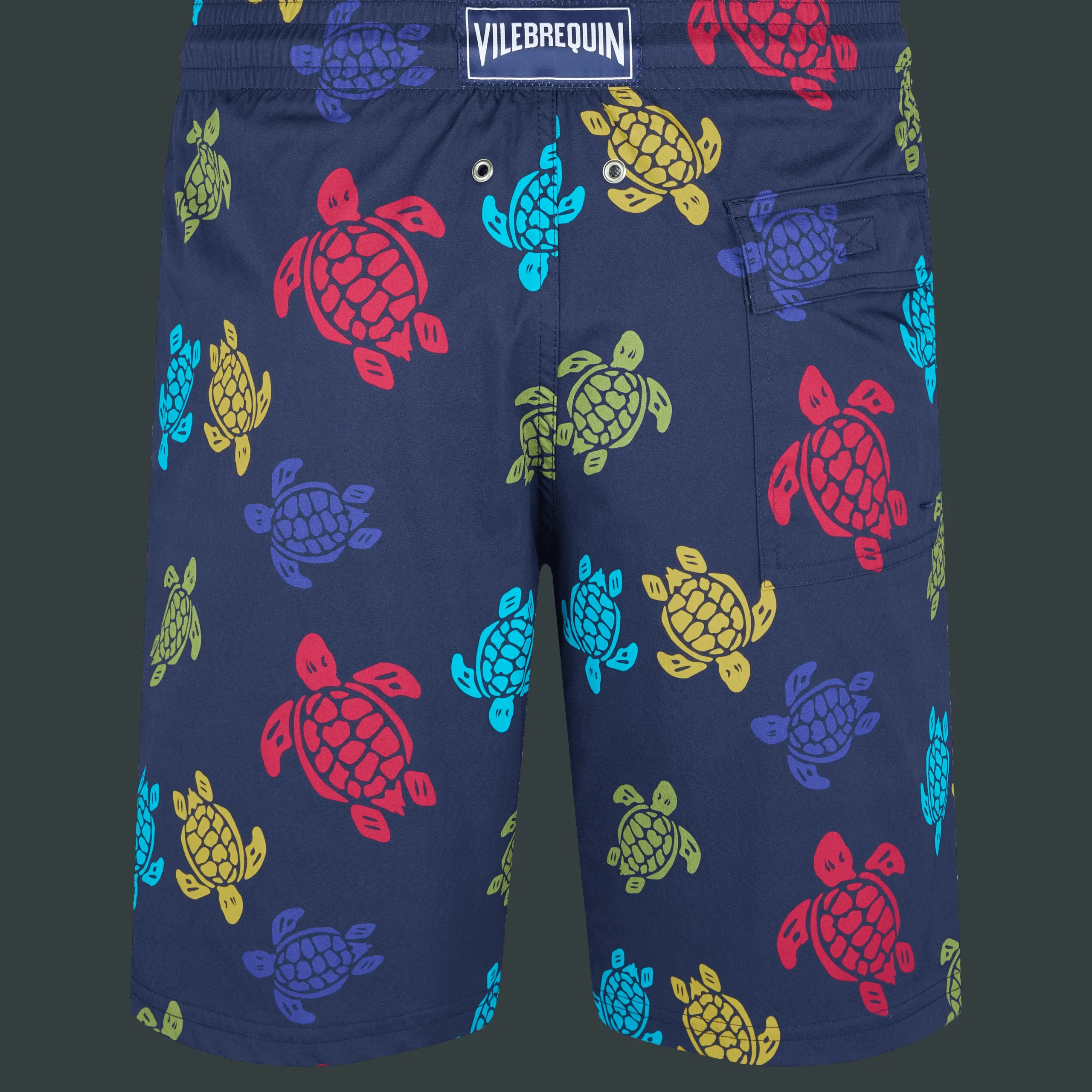 Vilebrequin Men Long Swim Trunks Ronde Des Tortues*Men The Long