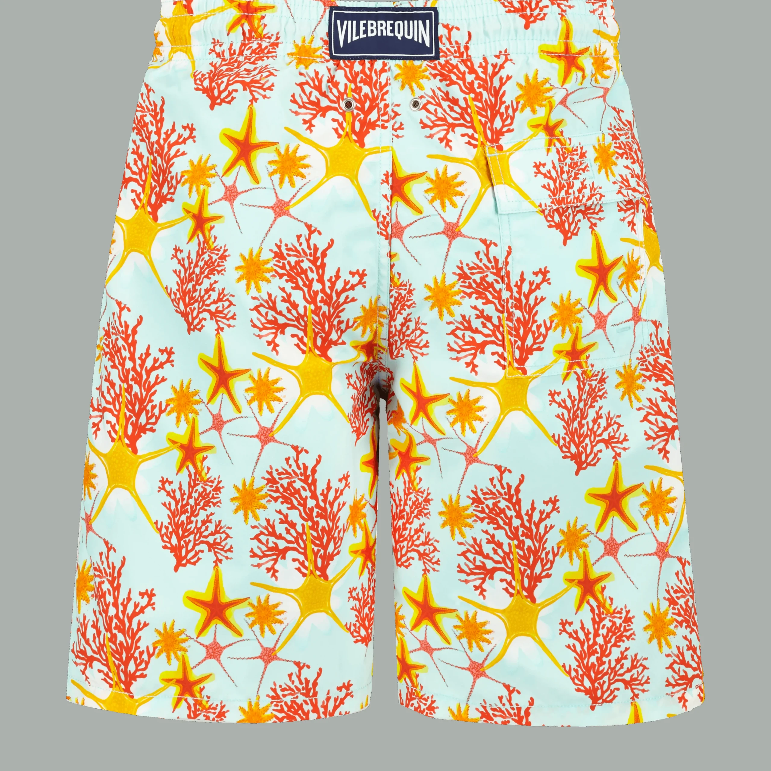 Vilebrequin Men Long Swim Trunks Starlettes & Coraux*Men The Long