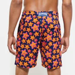 Vilebrequin Men Long Swim Trunks Stars Gift*Men The Long