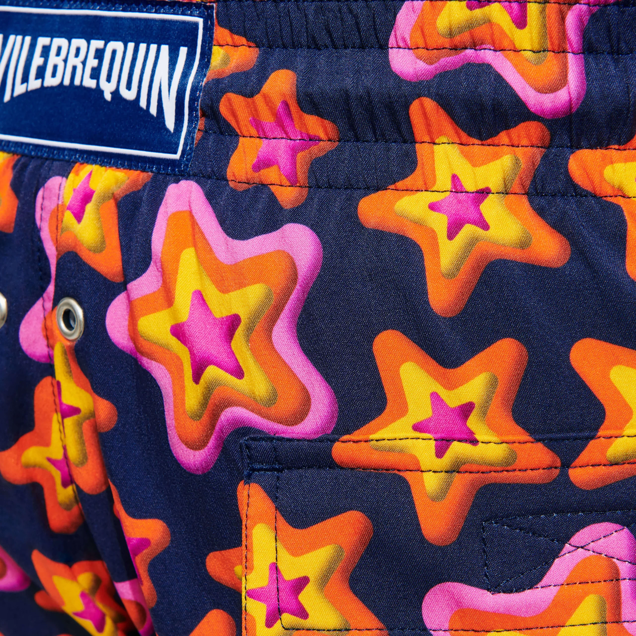 Vilebrequin Men Long Swim Trunks Stars Gift*Men The Long