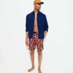 Vilebrequin Men Long Swim Trunks Stars Gift*Men The Long