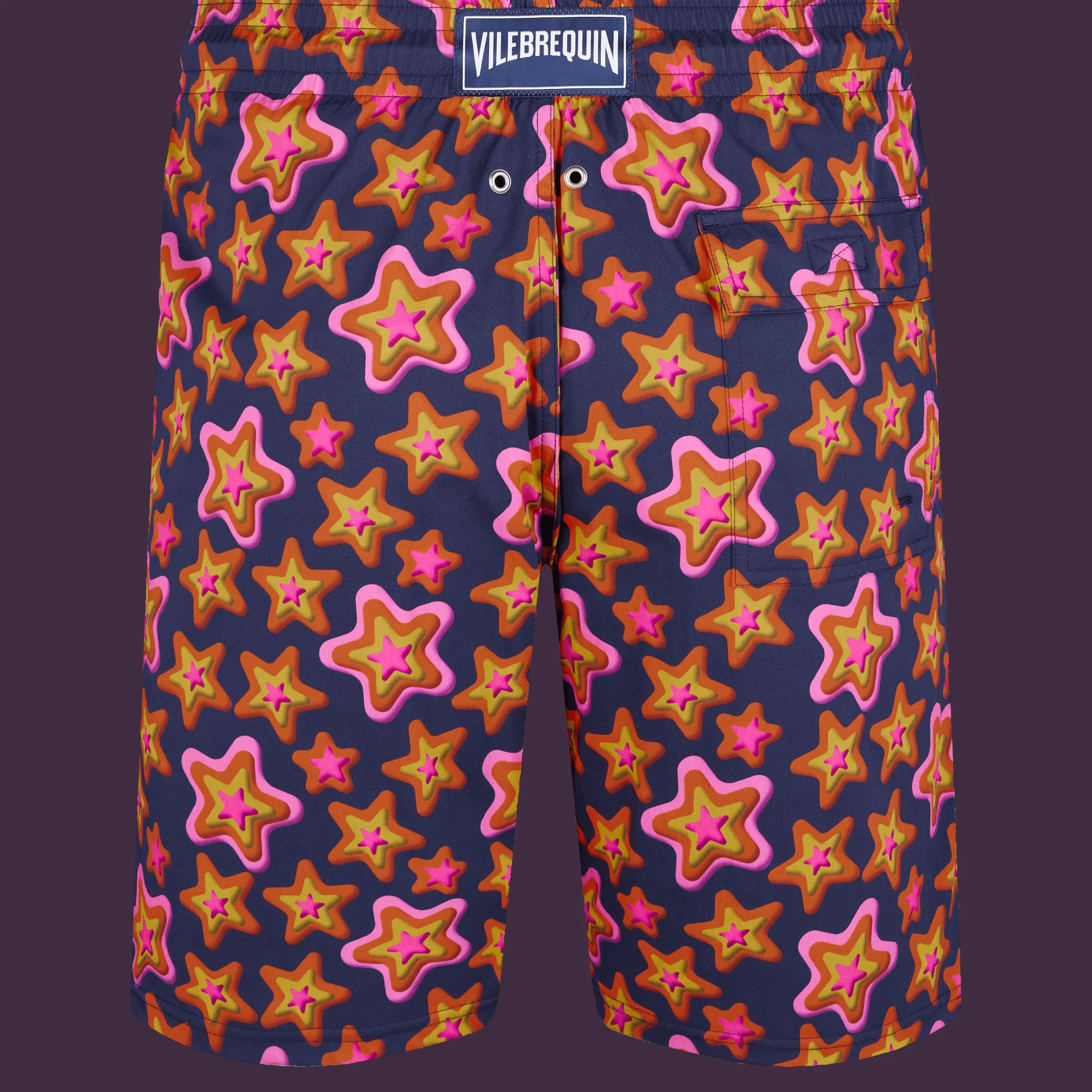 Vilebrequin Men Long Swim Trunks Stars Gift*Men The Long