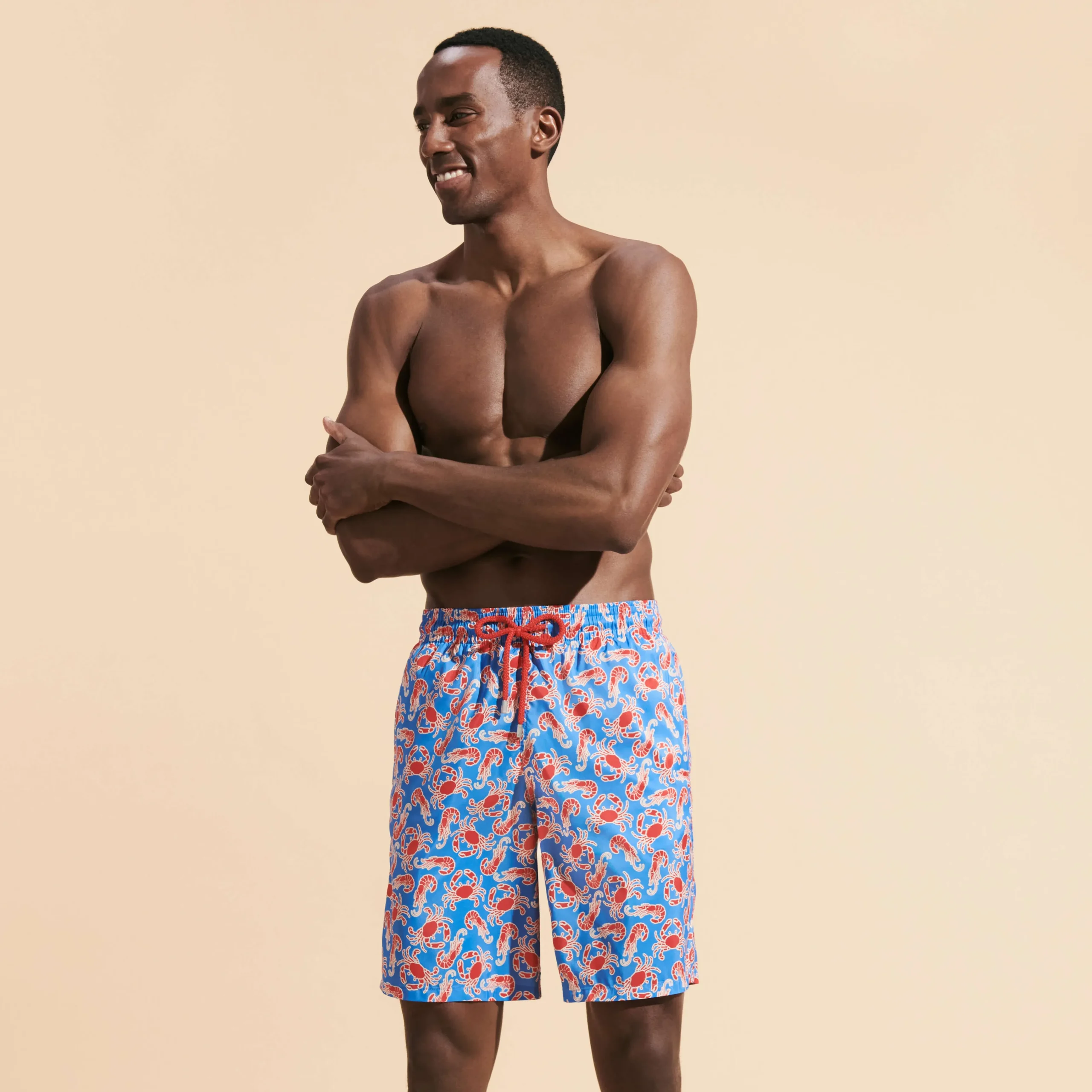 Vilebrequin Men Long Swimwear Ultra-Light And Packable Crabs & Shrimps*Men The Long