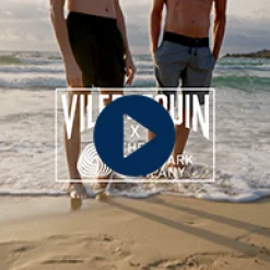 Vilebrequin Men Merinos Wool Long Swim Trunks Prince De Galles*Men The Long