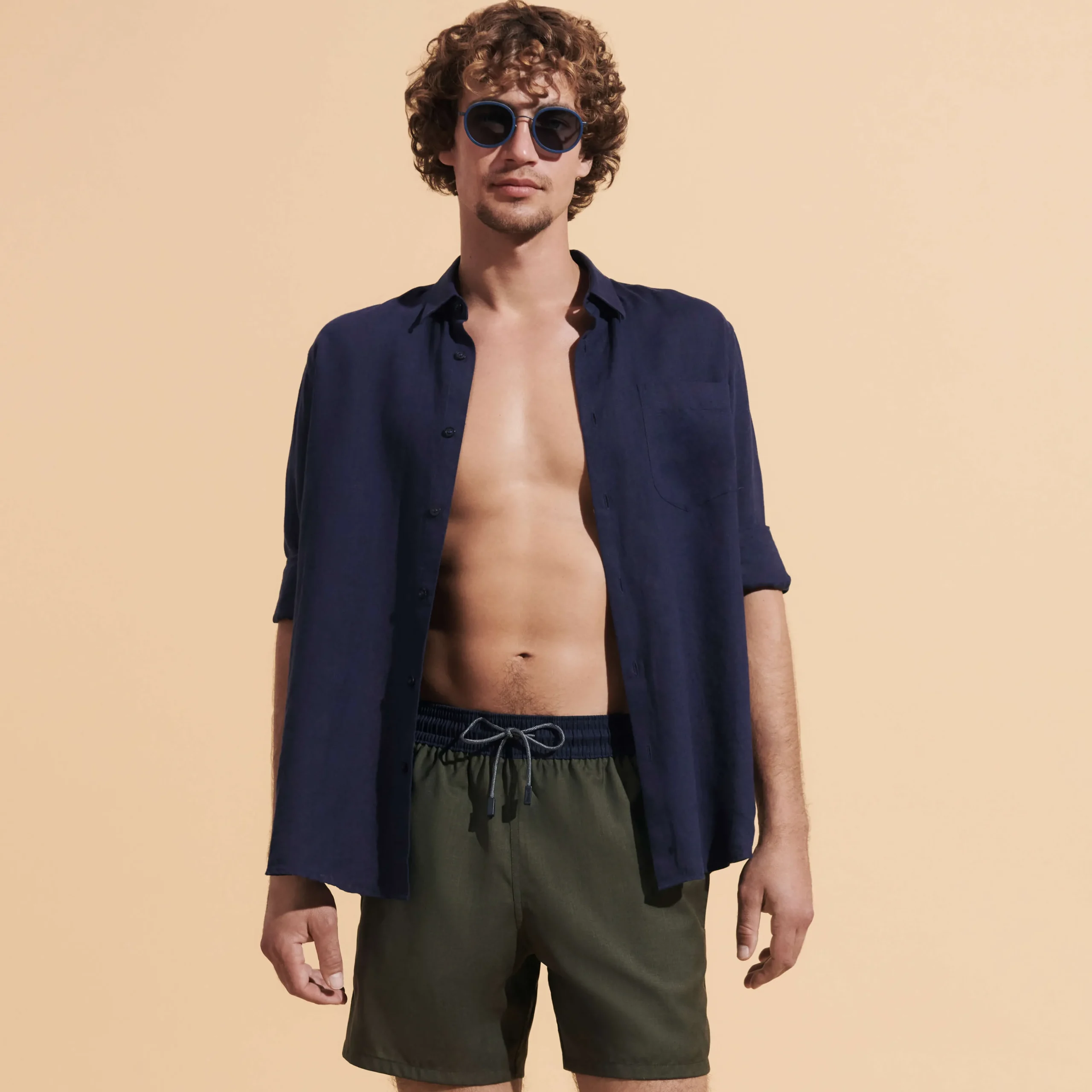 Vilebrequin Men Merinos Wool Swim Trunks Bicolore*Men The Iconic