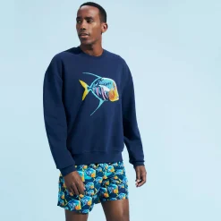 Vilebrequin Men Organic Cotton Sweatshirt Piranhas*Men Sweatshirts