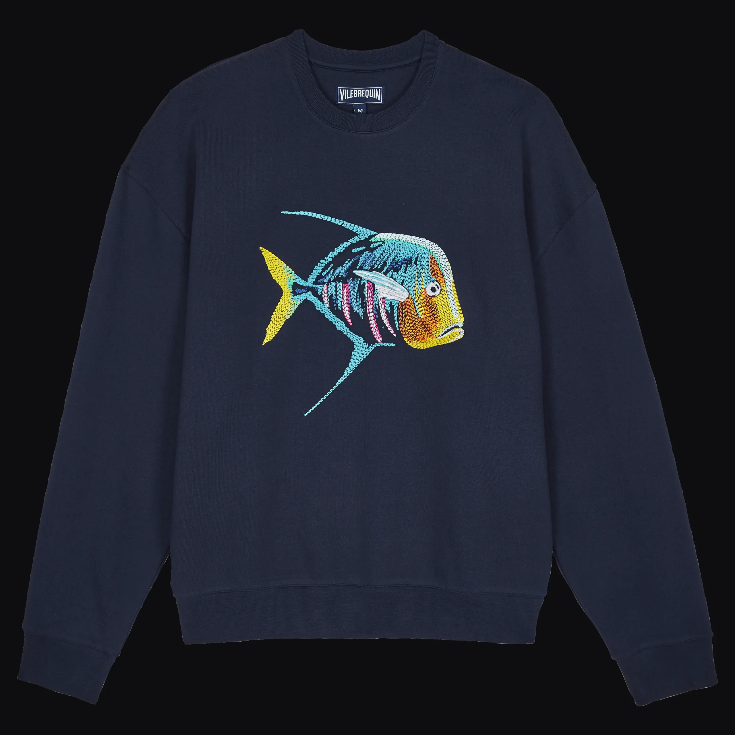 Vilebrequin Men Organic Cotton Sweatshirt Piranhas*Men Sweatshirts