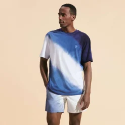 Vilebrequin Men Organic Cotton T-Shirt Tie & Dye*Men T-Shirts