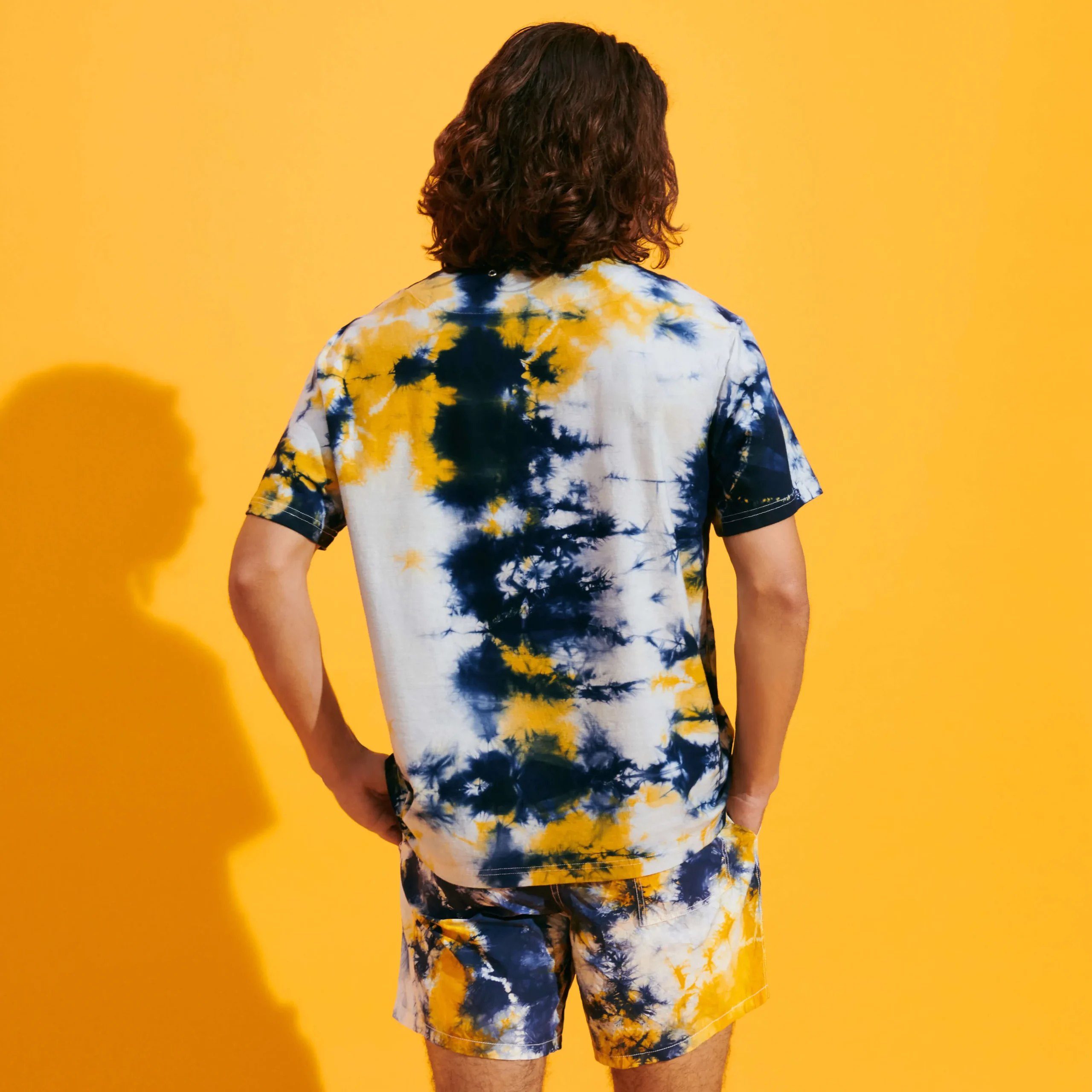 Vilebrequin Men Organic Cotton T-Shirt Tie & Dye*Men T-Shirts