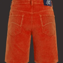 Vilebrequin Men 5-Pocket Corduroy 2000 Lines Bermuda Shorts*Men Bermuda Shorts