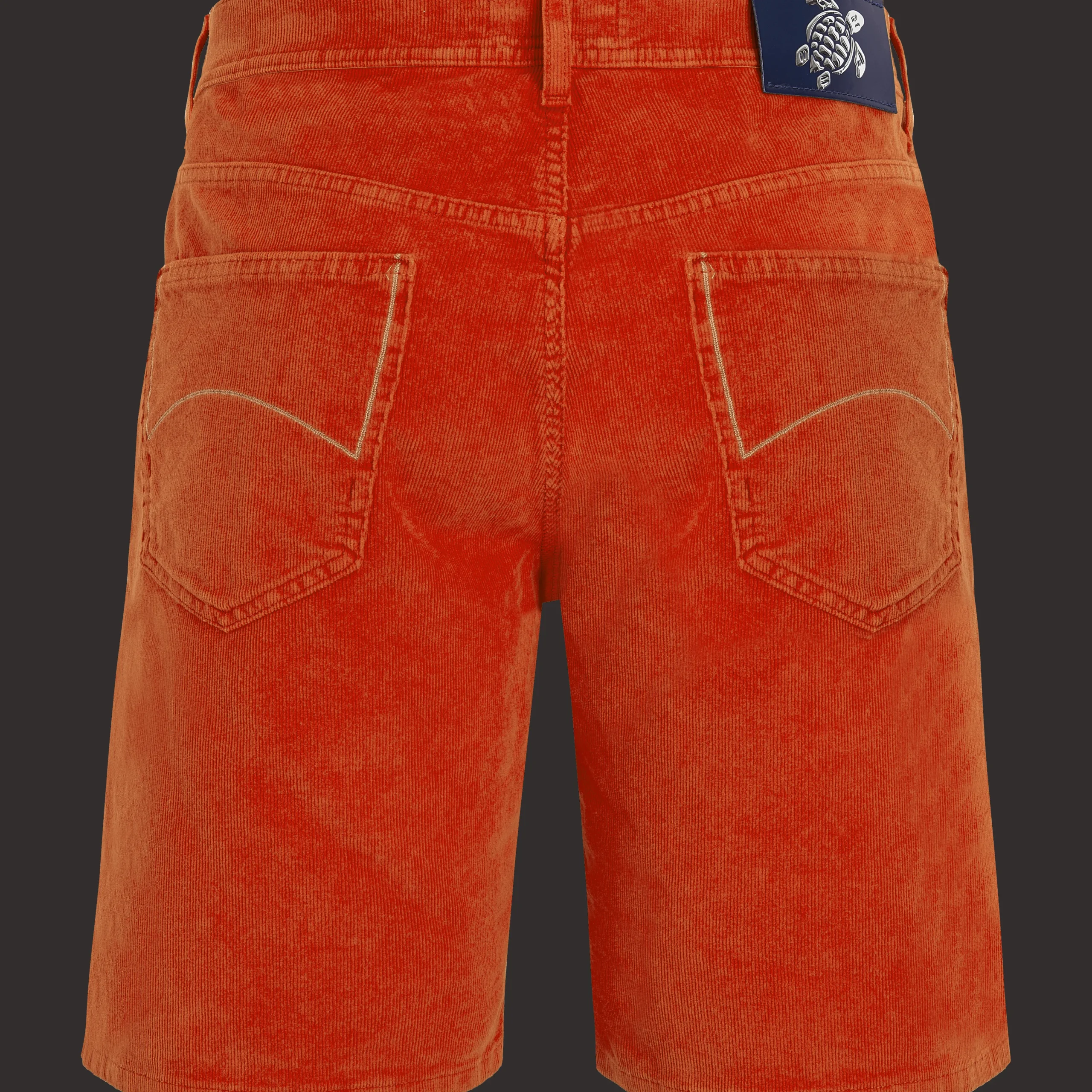 Vilebrequin Men 5-Pocket Corduroy 2000 Lines Bermuda Shorts*Men Bermuda Shorts