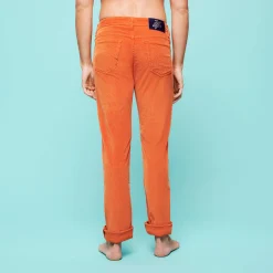 Vilebrequin Men 5-Pocket Velvet Pants Regular Fit*Men Pants