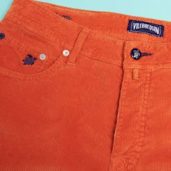 Vilebrequin Men 5-Pocket Velvet Pants Regular Fit*Men Pants