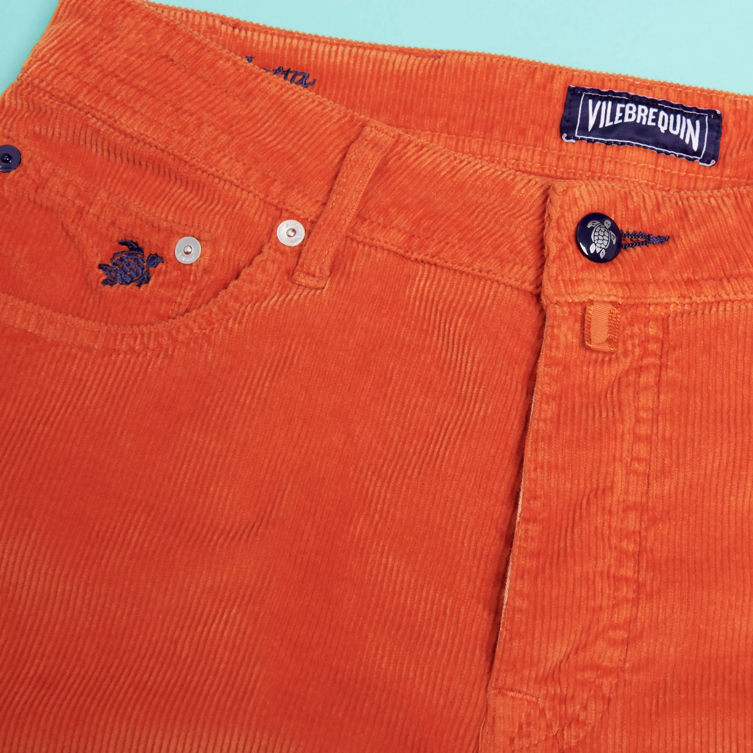 Vilebrequin Men 5-Pocket Velvet Pants Regular Fit*Men Pants