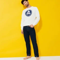 Vilebrequin Men 5-Pockets Printed Denim Pants Neo Medusa*Men Pants
