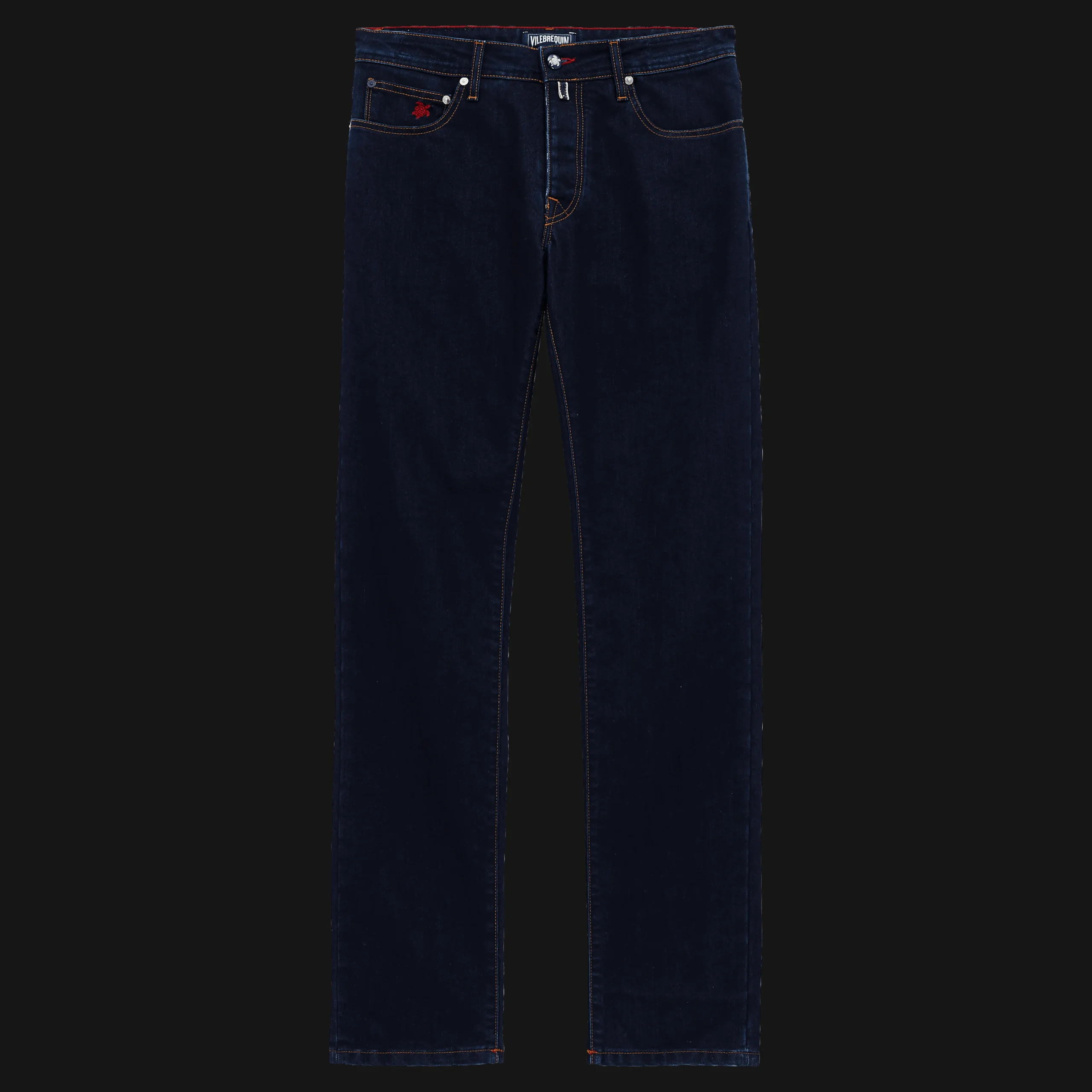 Vilebrequin Men 5-Pockets Printed Denim Pants Neo Medusa*Men Pants