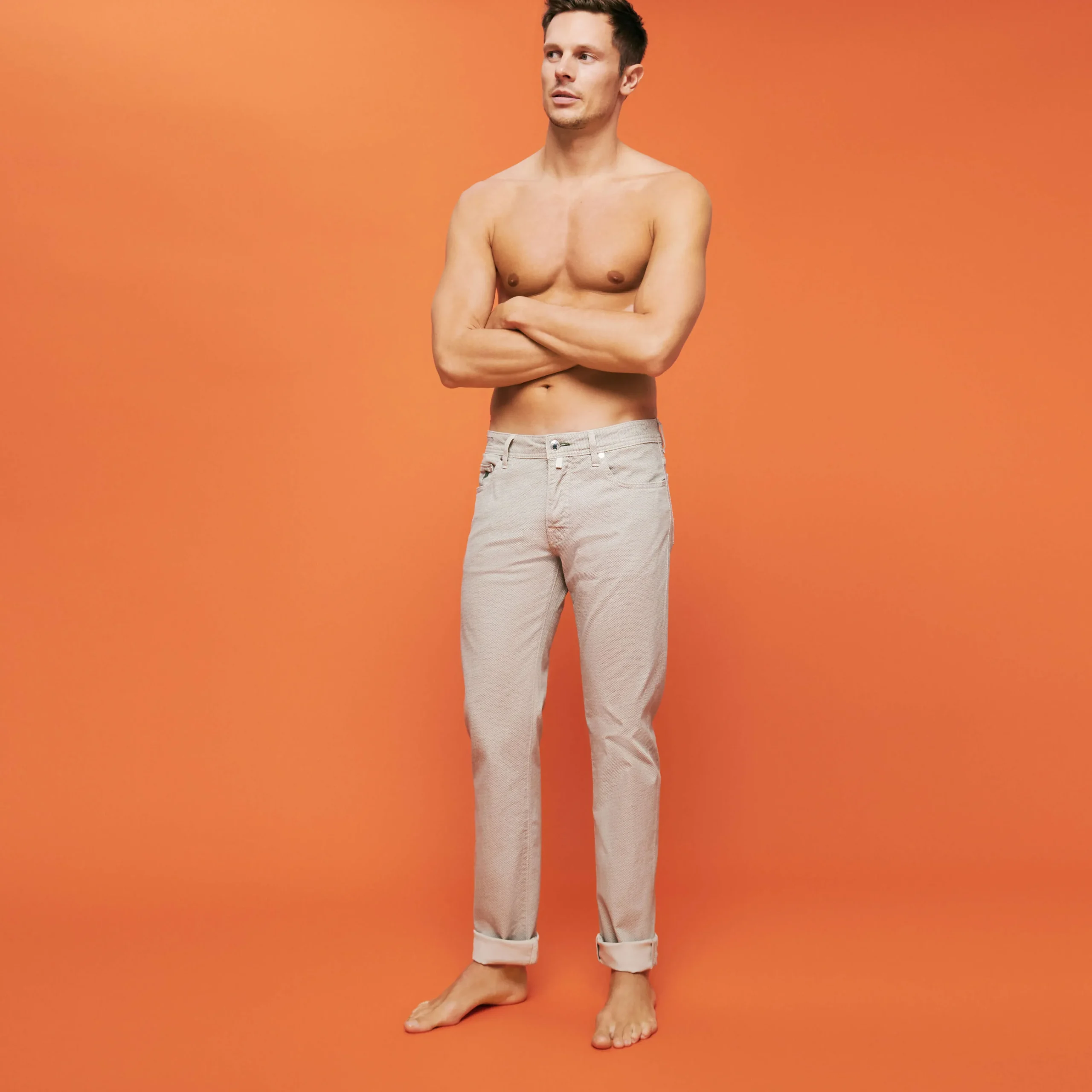 Vilebrequin Men 5-Pockets Printed Pants Micro Dot*Men Pants