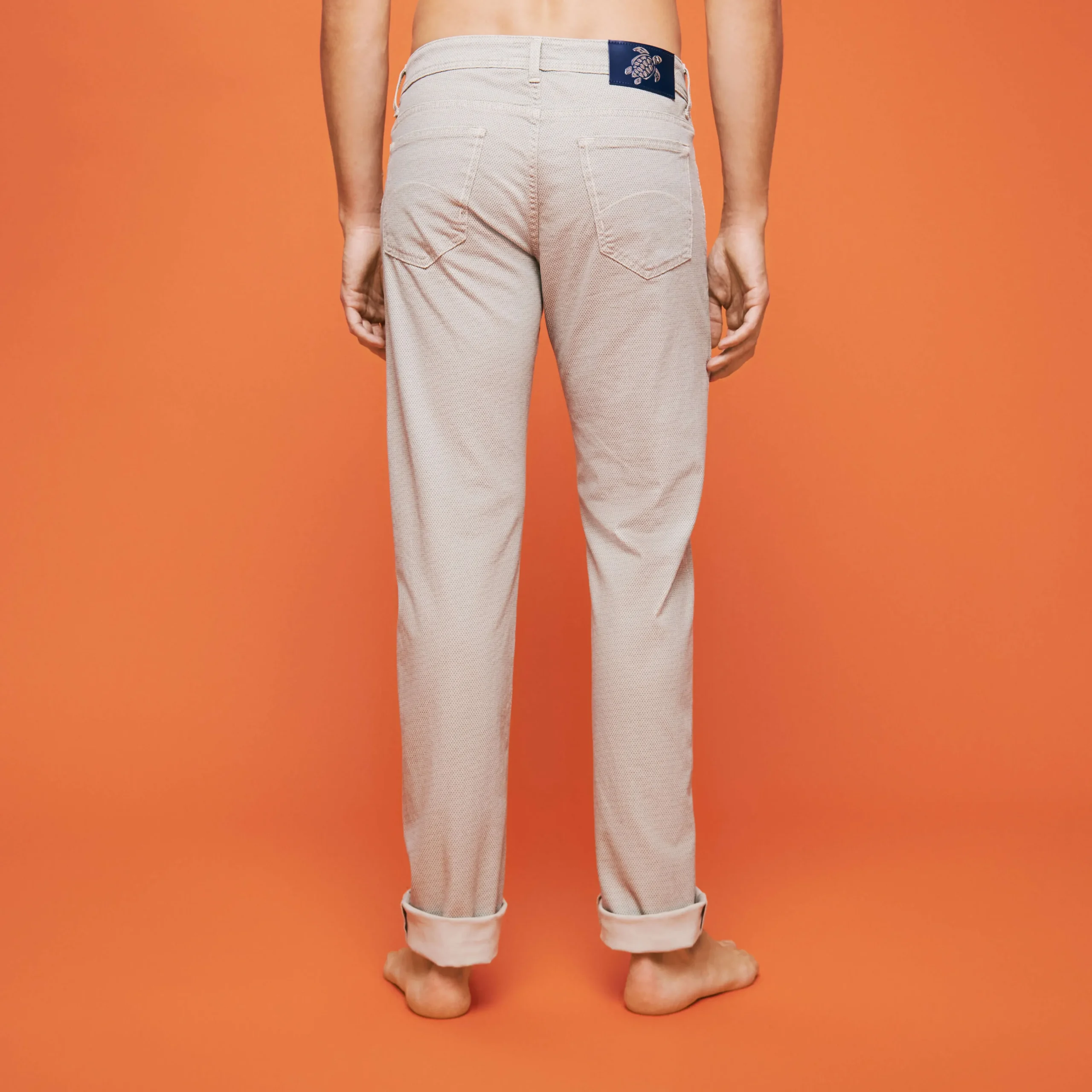 Vilebrequin Men 5-Pockets Printed Pants Micro Dot*Men Pants