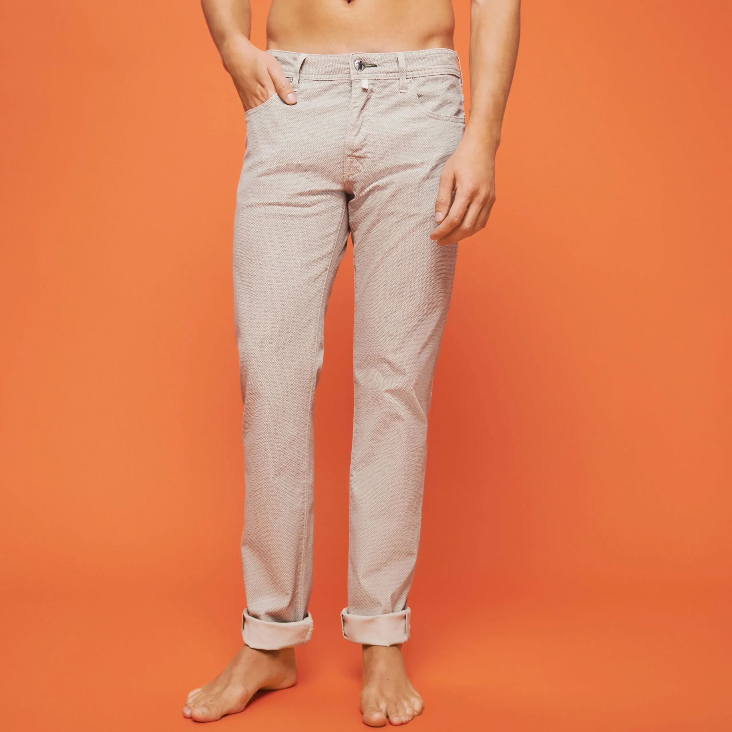 Vilebrequin Men 5-Pockets Printed Pants Micro Dot*Men Pants