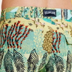 Vilebrequin Men Printed Linen Pants Jungle Rousseau*Men Pants