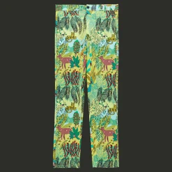 Vilebrequin Men Printed Linen Pants Jungle Rousseau*Men Pants