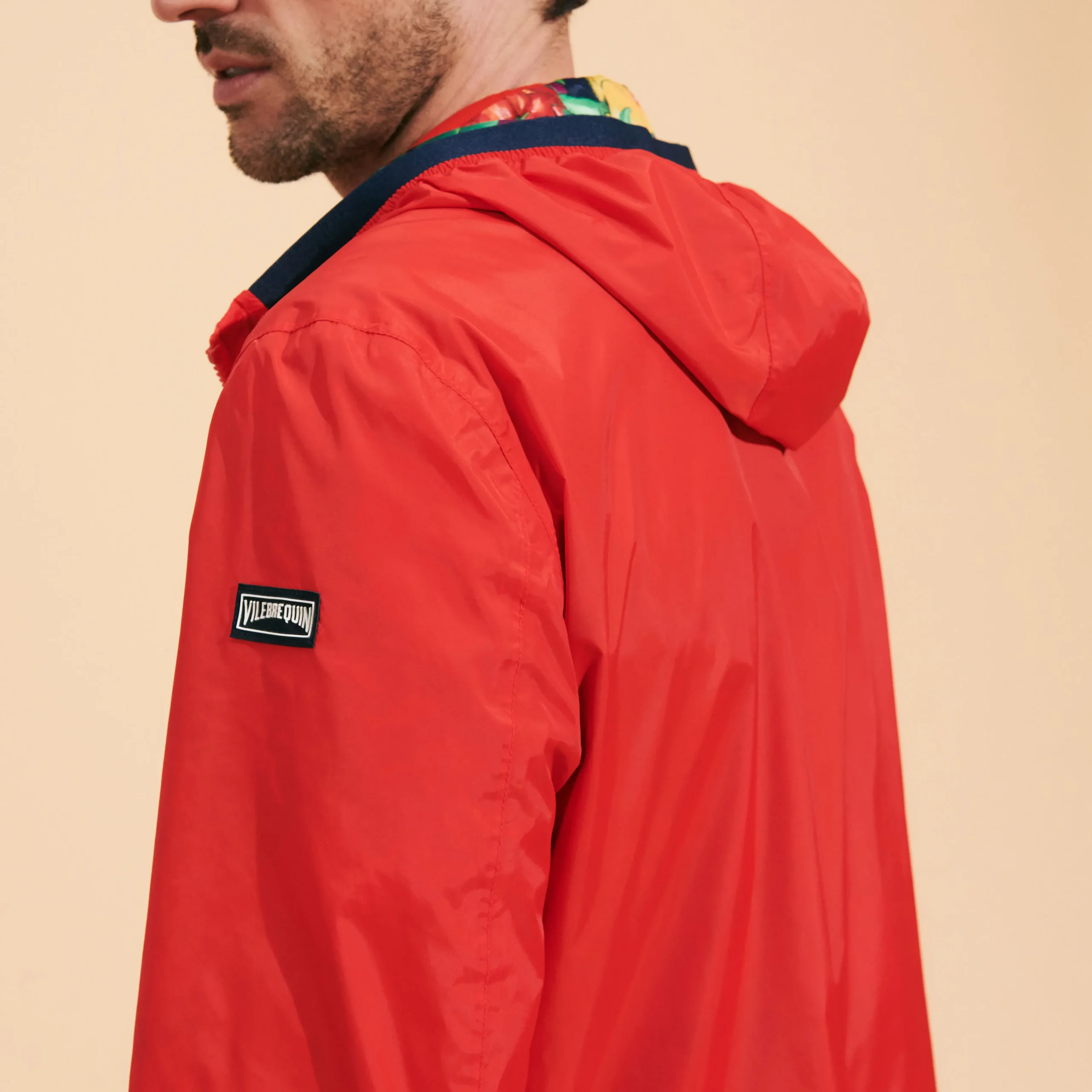 Vilebrequin Men Reversible Windbreaker Jacket Marche Provencal*Men Outerwear