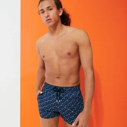 Vilebrequin Men Short Swim Trunks Micro Tortues Rainbow*Men The Short