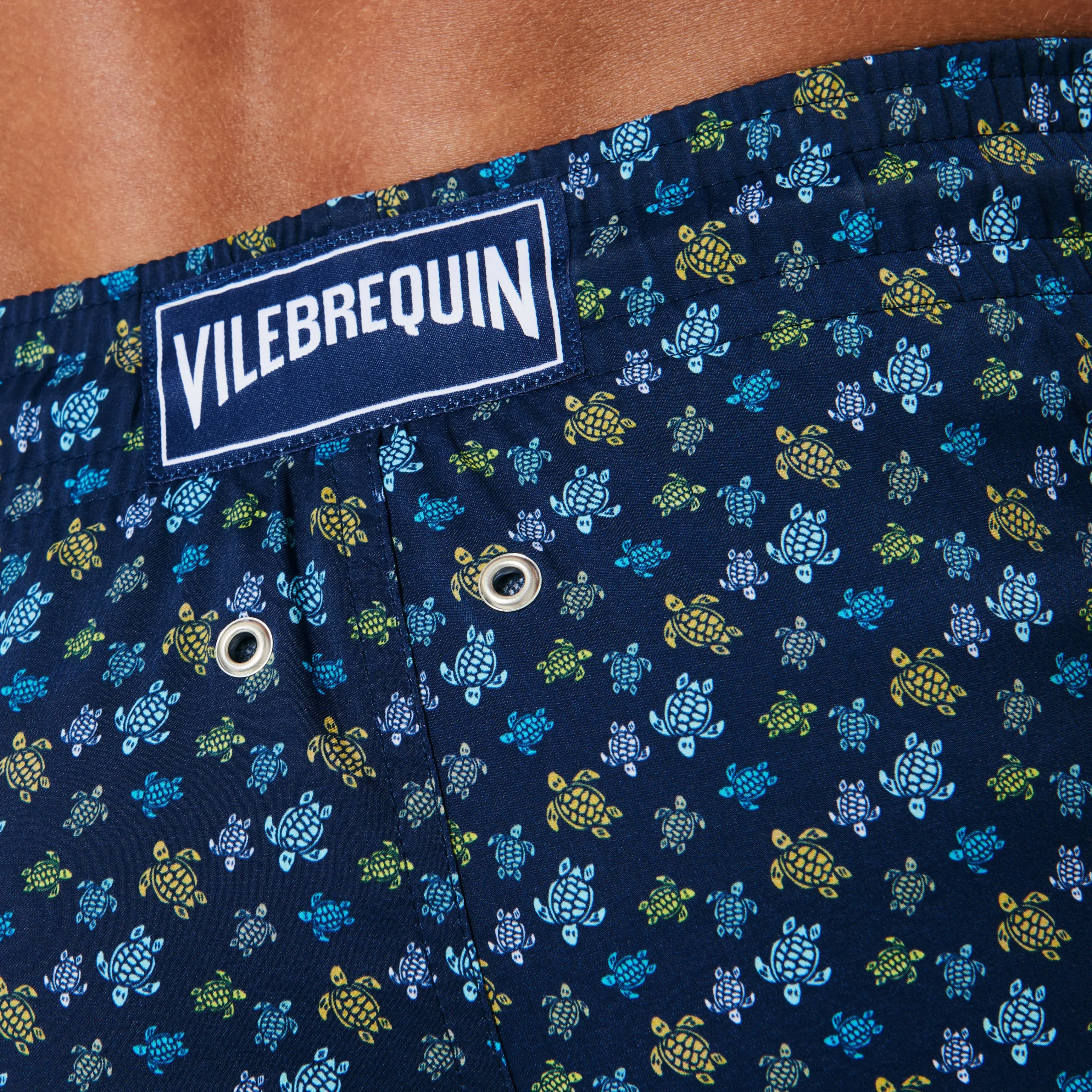 Vilebrequin Men Short Swim Trunks Micro Tortues Rainbow*Men The Short