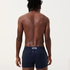 Vilebrequin Men Short Woolen Swim Trunks Micro Carreaux- X The Woolmark Company*Men The Short