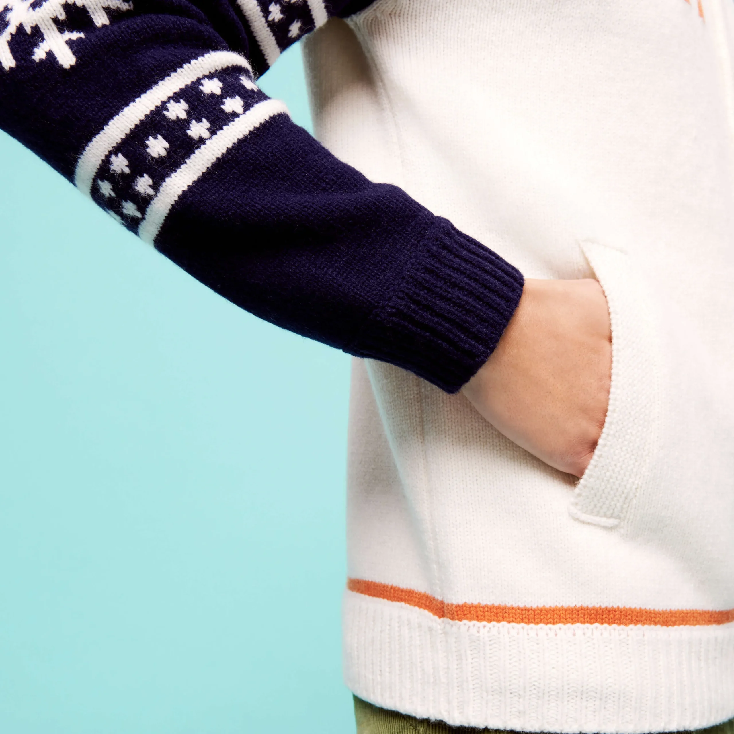 Vilebrequin Men Ski Turtle Wool Cardigan*Men Sweater And Cardigan