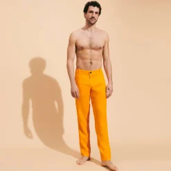 Vilebrequin Men Straight Linen Pants Solid*Men Pants