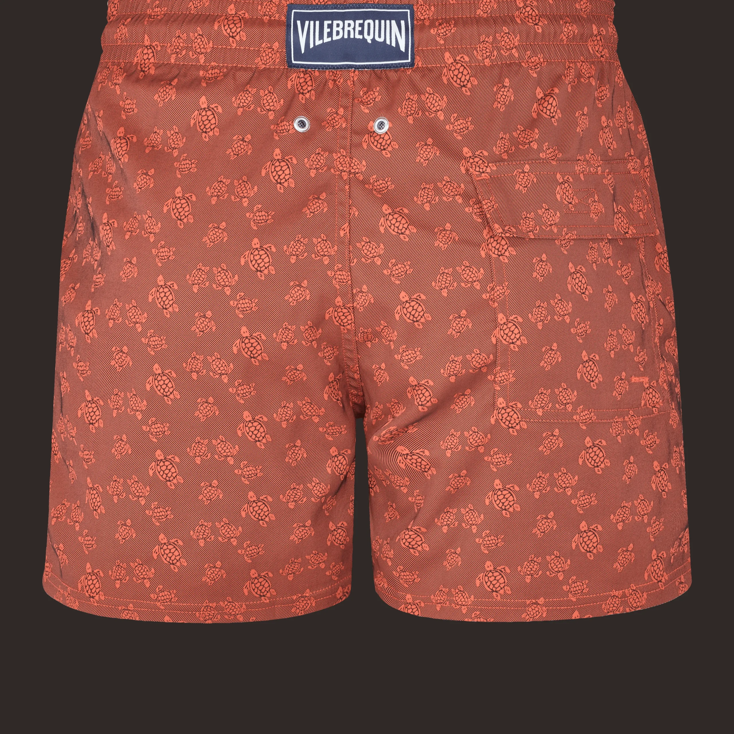 Vilebrequin Men Stretch Short Swim Trunks Jacquard Tortue*Men The Stretch Fabric