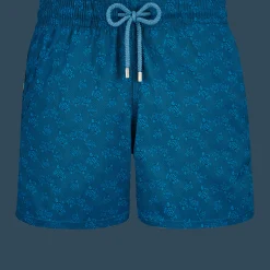 Vilebrequin Men Stretch Short Swim Trunks Jacquard Tortue*Men The Stretch Fabric