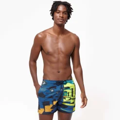 Vilebrequin Men Stretch Swim Trunks Eternite - X Deux Femmes Noires*Men The Stretch Fabric