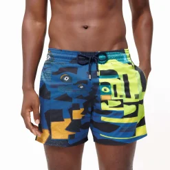 Vilebrequin Men Stretch Swim Trunks Eternite - X Deux Femmes Noires*Men The Stretch Fabric