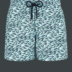 Vilebrequin Men Stretch Swim Trunks Gulf Stream*Men The Stretch Fabric