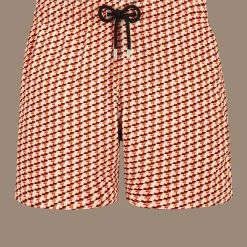Vilebrequin Men Stretch Swim Trunks Micro Mouettes*Men The Stretch Fabric