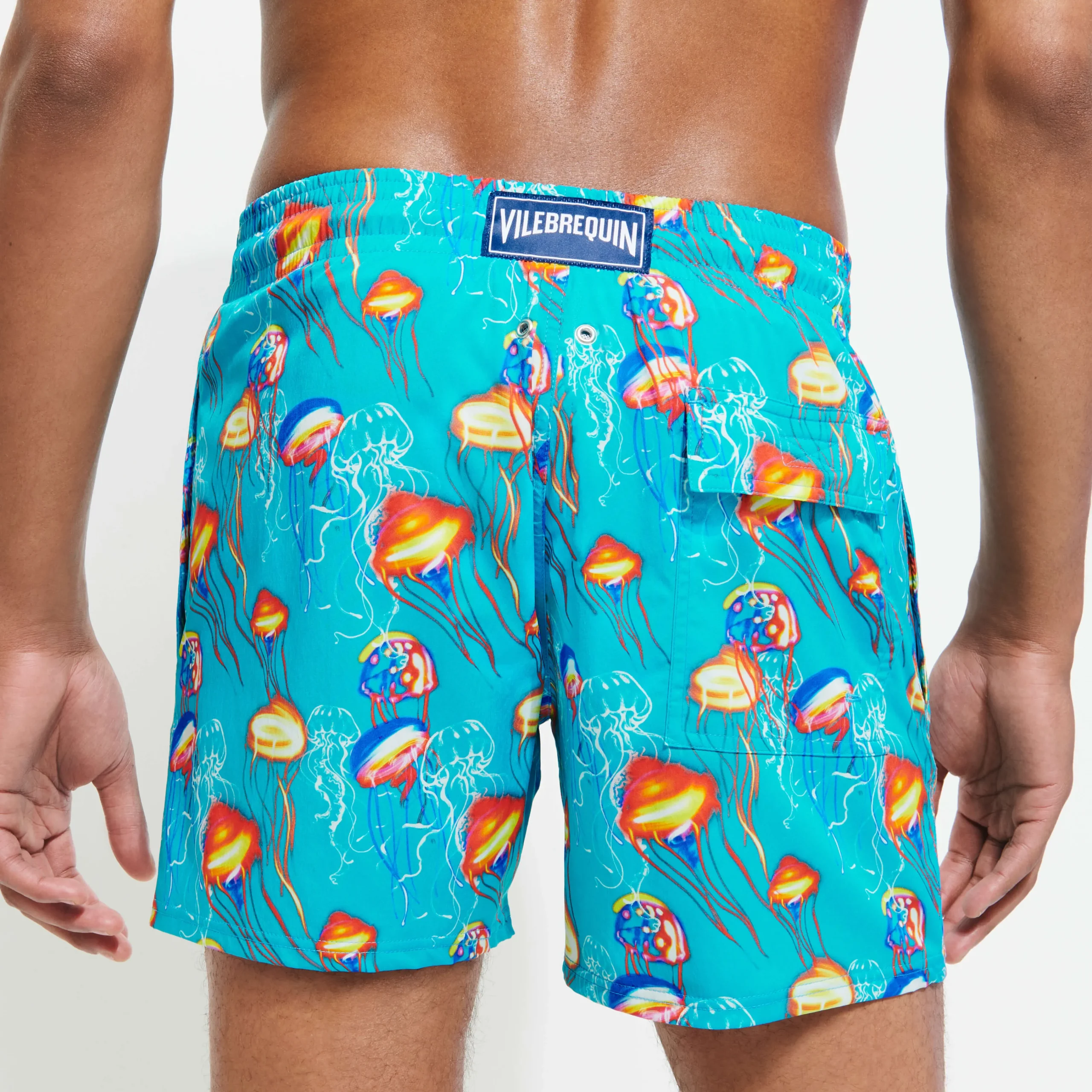 Vilebrequin Men Stretch Swim Trunks Neo Medusa*Men The Stretch Fabric