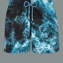 Vilebrequin Men Stretch Swim Trunks Ocean*Men The Stretch Fabric