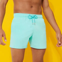 Vilebrequin Men Stretch Swim Trunks Solid*Men The Stretch Fabric