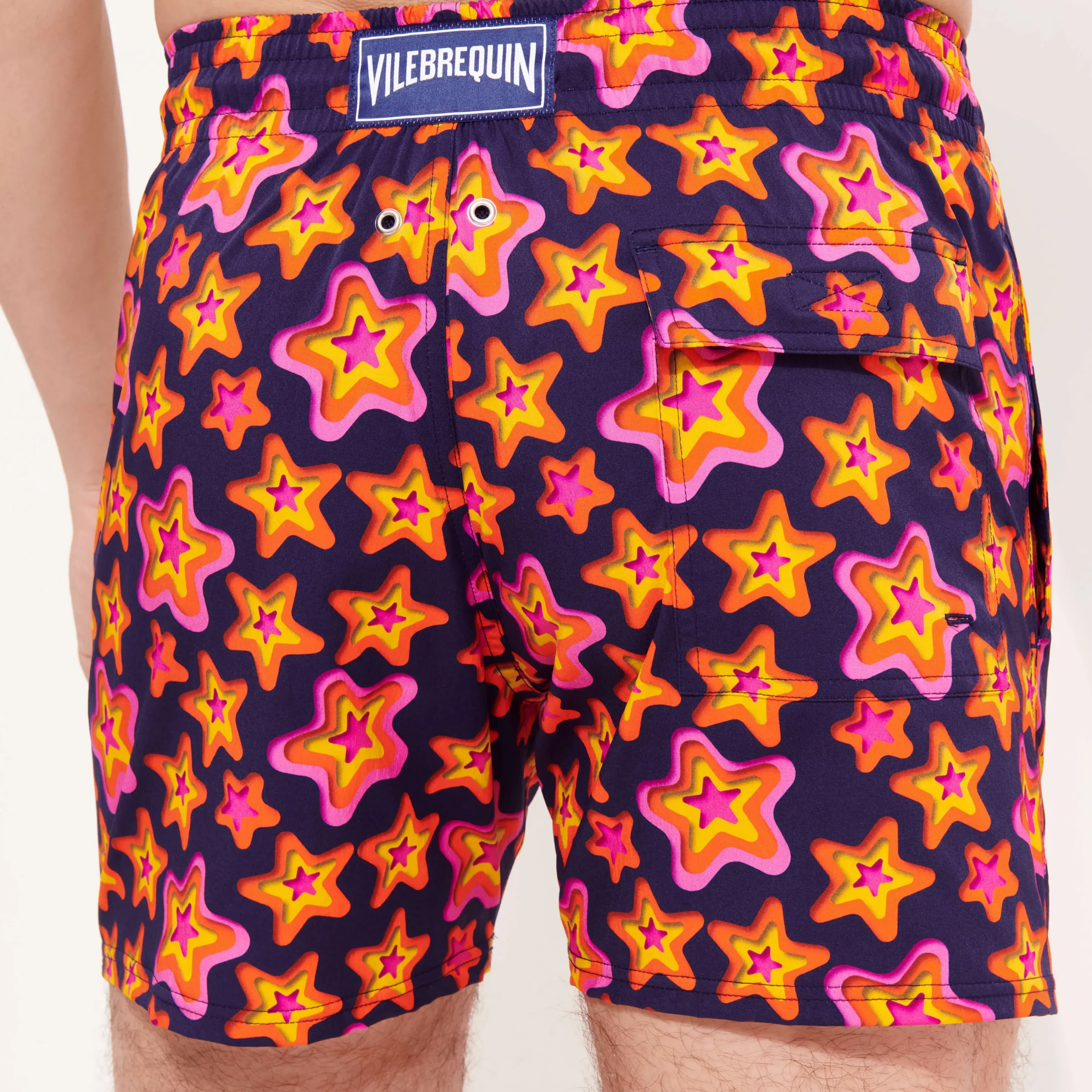 Vilebrequin Men Stretch Swim Trunks Stars Gift*Men The Stretch Fabric